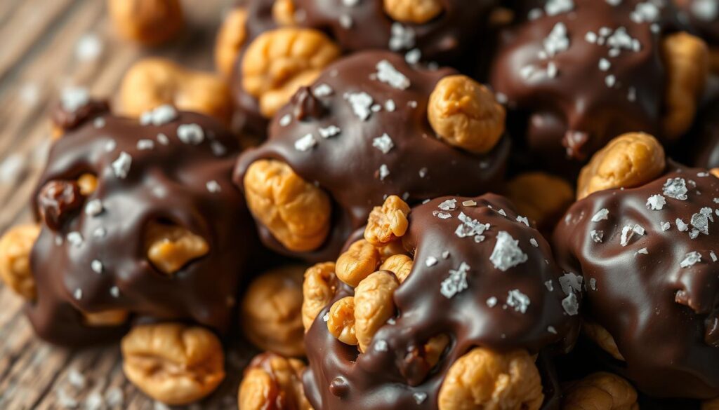 Chocolate Peanut Clusters Sweet and Salty Combination Chocolate Peanut Clusters Sweet and Salty Combination