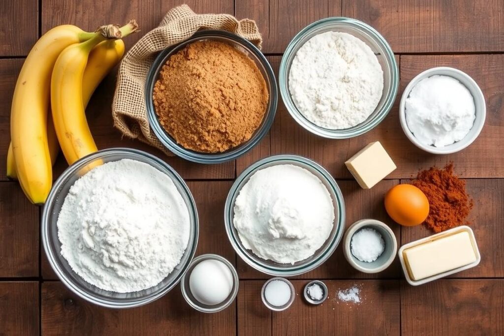 Snickerdoodle Banana Bread Ingredients