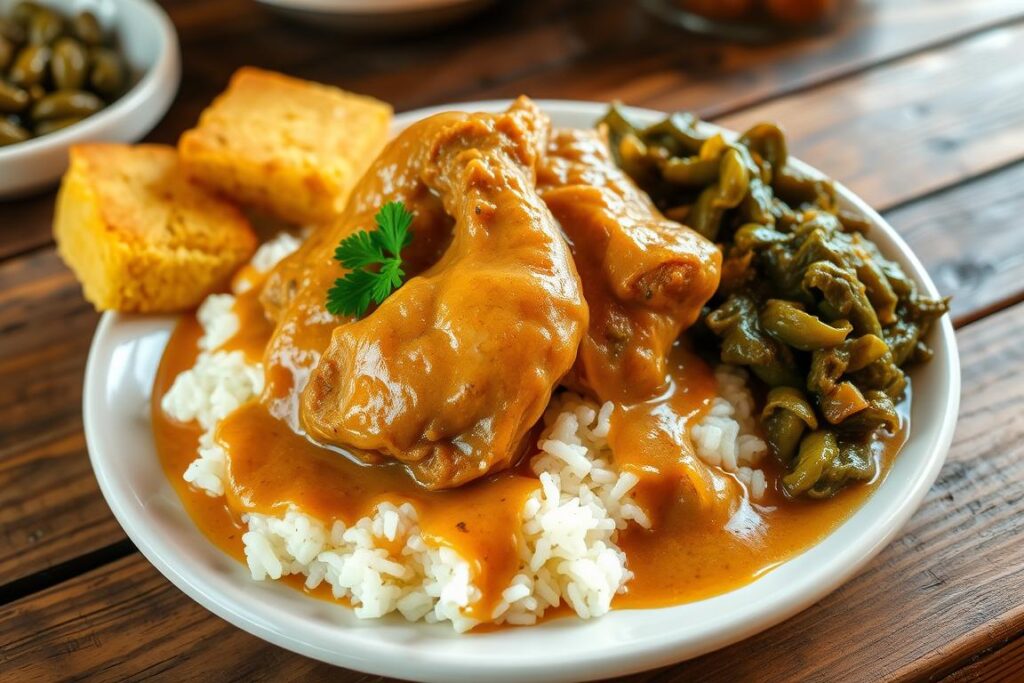 Southern Smothered Chicken Comfort Food Southern Smothered Chicken Comfort Food